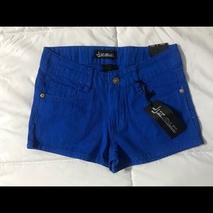 Blue Short Shorts